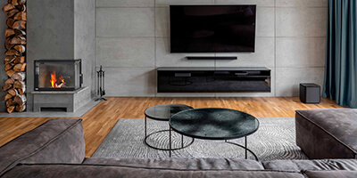 Realisierung des Innenraums des BEF HOME